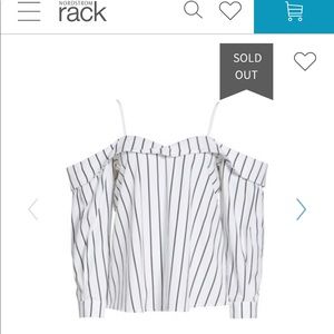 Leith off the shoulder top NWT